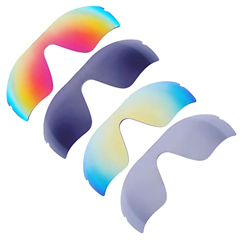 Lentilles de remplacement pour Oakley Radar Path : pack de 4 couleurs interchangeables