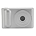Micro SLR Camera, Portable Digital Camera 16x Digital Zoom Electronic Image Stabilization 48MP HD Thin and Light for Vlog (Silver)