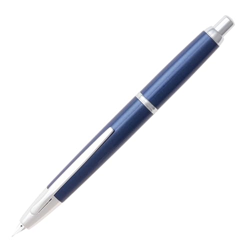 と*る様 パイロット キャップレスデシモ　万年筆 ダークブルー ※箱　保証書なし 31S3mu2Dp2L.jpg