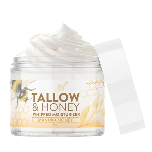 Crema hidratante de y miel, crema hidratante de miel de seco, bálsamo reparador de piel para piel seca o dañada, fórmula natural , crema de 60 g de hidratación y cuidado diarios