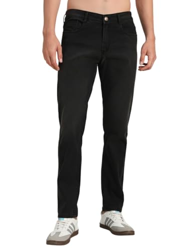 Image of Vogaan Regular Fit Stretchable Jeans for Men | Men's Stylish Denim Cotton Pants
