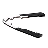 NUOBESTY Apriscatole per Noci in Acciaio Resistente Impugnatura Antiscivolo Schiaccianoci Multifunzione per Nocciole Mandorle e Macadamia Utensile da Cucina Leggero e Portatile per Uso