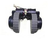 VONMI Roboter-rechtes linkes Rad mit Motor, kompatibel mit Ecovacs Deebot M81 M81 PRO Roboter-Staubsauger-Teilen Radbaugruppe Motor (Color : Left and Right Wheel)