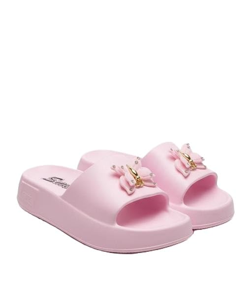 Ladies Solid Pattern Flip Flops Fashionable Flat Sandals With Comfortable EVA Material Construction-image-28