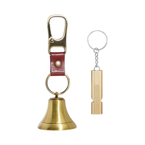 Porte-clés sifflet de survie et de signalement pour randonnée et outdoor