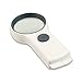 EZOptix 4X 65mm Handheld Illuminated Pocket Magnifier with LED Light