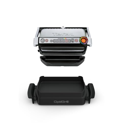 Tefal OptiGrill & Bake GC714D10 Parrilla eléctrica