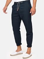 Indicode Herren Veneto Leinenhose aus Baumwolle und Leinen Stoffhose – Ansicht 2