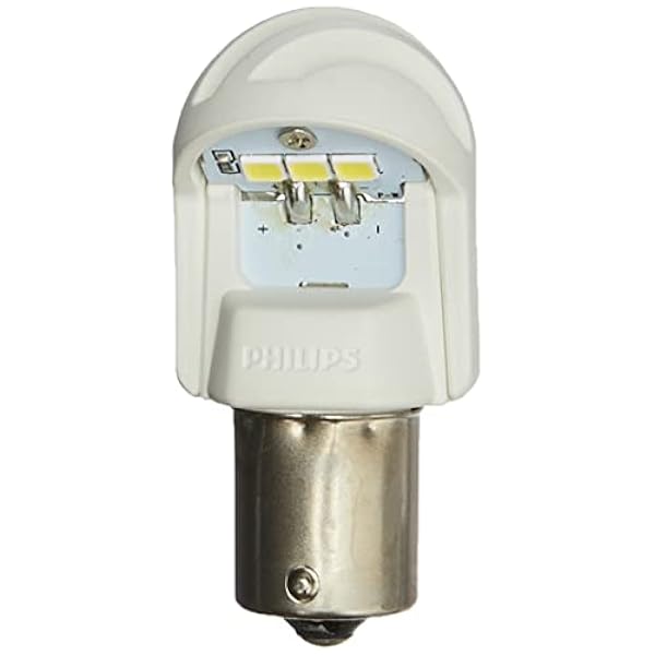 Philips 11498XUWX2 LED foco de señalización para automóvil (P21W white), Blanco, Set de 2