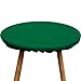 Felt Card Table Game Cover,36.2 Inch Round Tablecloth,Game Table Topper Mat Fit 36-48 Inch,Elastic Foldable Poker Table Cover Protector for Card Games, Mahjong, Board Games, Dice Games, and More
