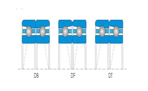 Roulements de broche 7004B P5 DF à contact oblique pour une régularité d'usinage optimale - 5