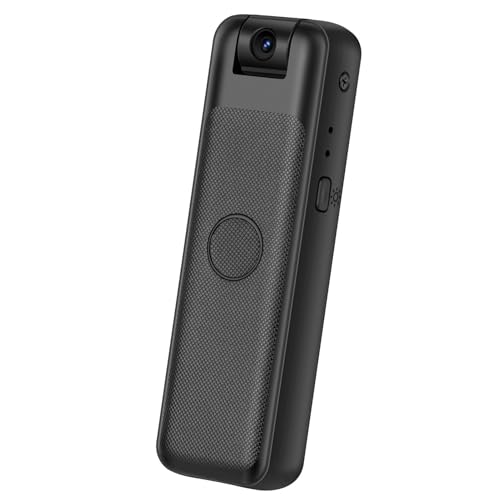 Docooler |PbgANVJ |[^u^OJ 1080p ԊOiCgrW 肵X|[cAEghAANVR[_[ 180°] 64G TFΉ NbvuPbg - ubN