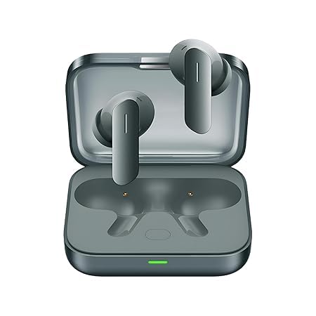 Image of Original Buds Air 7 Pro TWS Earbuds with 53 dB ANC, LHDC, 45Ms Low Latency, 360 Spatial Audio, IP55, BT 5.4, for Realme Android (Dark Green)