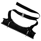 TOVINANNA Estabilizadores Antideslizantes Telescópicos de Goma para Escaleras, Soporte Seguro para Postes Cilíndricos y Árboles, Accesorio Preventivo de Caídas para Escaleras de Extensión