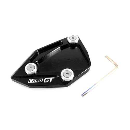 Agrandisseur béquille moto en alliage pour C650GT de 2012 à 2015