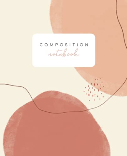 Boho Composition Notebook: College Ruled, Aesthetic Boho Style with Pastel Colors. image 2