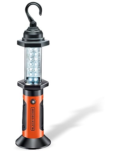 Mini barre lumineuse 14 LED Black Plus Decker portable et puissante à piles incluses