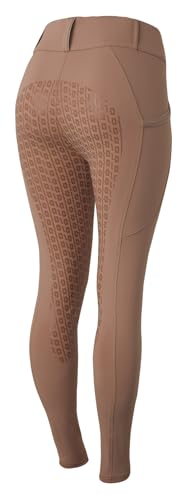 Pantalon d'équitation silicone HORZE Noelle : l'innovation des poches sur les cuisses pour femme