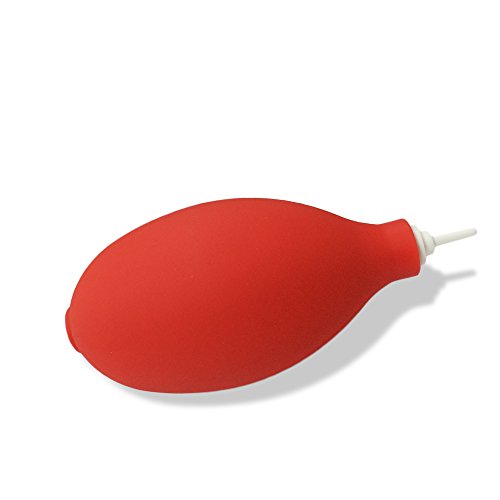 Mini Squeeze Ball Pump Duster Ear Mold Cleaner Dust Cleaner Air Blower For Hearing Aids, Camera Lens, Watch Computer Laptop, Dslr Camera Lens Keyboard, Computer Pc Parts (Red(Plastic)) #TOP6