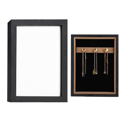 Marco mini de almacenamiento de objetos con compartimento secreto de pared 2