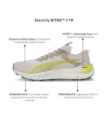 Image of Puma Mens Electrify Nitro 3 Tr Running Shoe