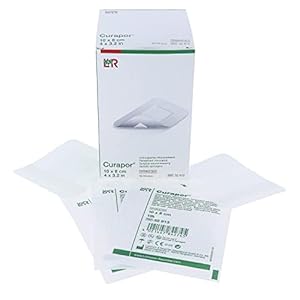 Curapor chirurgischer Wundverband steril 10 cm x 8 cm (50 Stück)