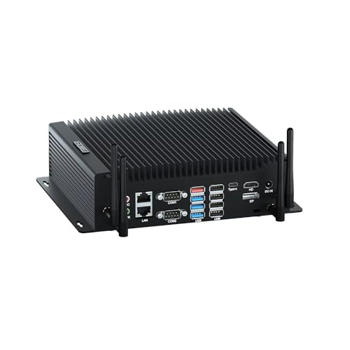 Esimoer Pc Industrial, Mini Pc Win 11 Pro Core I5 10210u Pc Sin Ventilador 16gb Ram 512gb M.2 Ssd Dual Ethernet, 6 Rs232 Rs485 Com Hd Dp Type-C 4k Triple, 8 Usb, Gpio, Wifi De Doble Banda, Bt4.2 Esimoer Pc Industrial, Mini Pc Win 11 Pro Core I5 10210u Pc Sin Ventilador 16gb Ram 512gb M.2 Ssd Dual Ethernet, 6 Rs232 Rs485 Com Hd Dp Type-C 4k Triple, 8 Usb, Gpio, Wifi De Doble Banda, Bt4.2