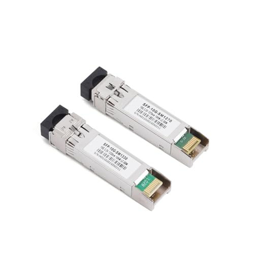 Transceptor SFP+ 10G monomodo fibra óptica LC duplex A/B compatible con switch Ethernet 3