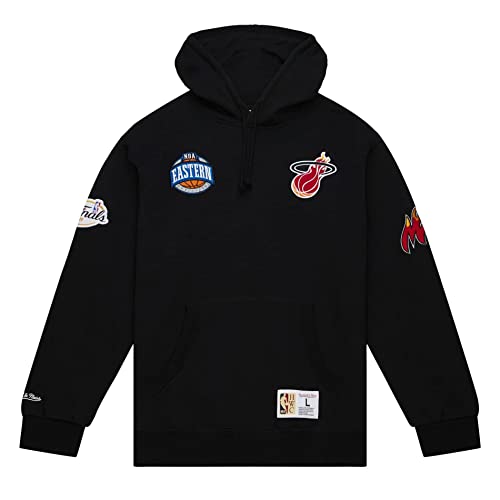 Mitchell & Ness NBA Hometown Fleece Hoody - Miami Heat, M