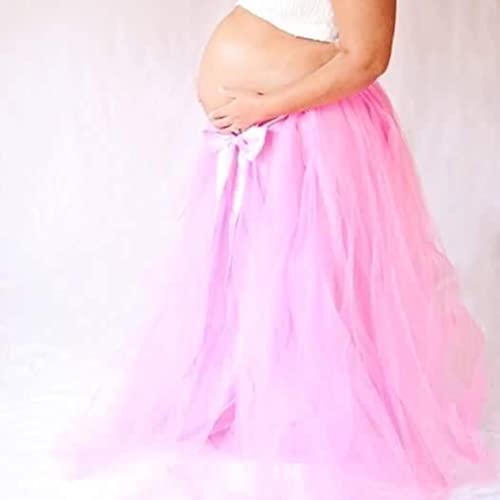 WDPL Women's A-Line Tulle Strips Ruffles Tutu Ball Gown Skirts4