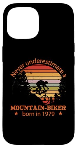 MTB Mountain-Biker ] }EeoCN re[W 1979 N܂̒a] X}zP[X iPhone 15 p