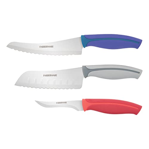 Farberware Precision Slice Utility Knife Set, 3 Piece
