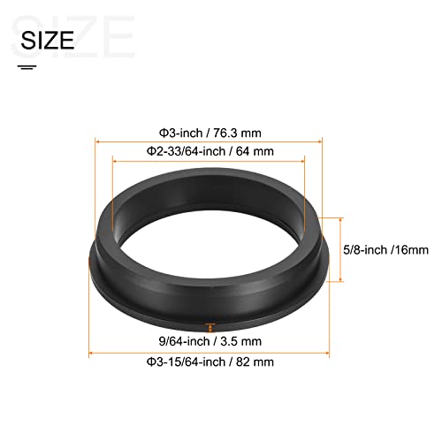 Œillets en caoutchouc 76,3 mm type T pour réparer un trou passe-câble