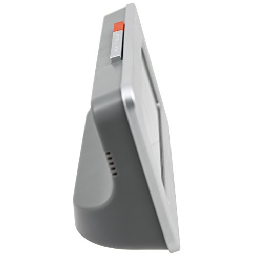 Marathon Cl800002Sh Atomic Bluetooth Alarm Clock System - Brushed Steel - Batteries Included #TOP4