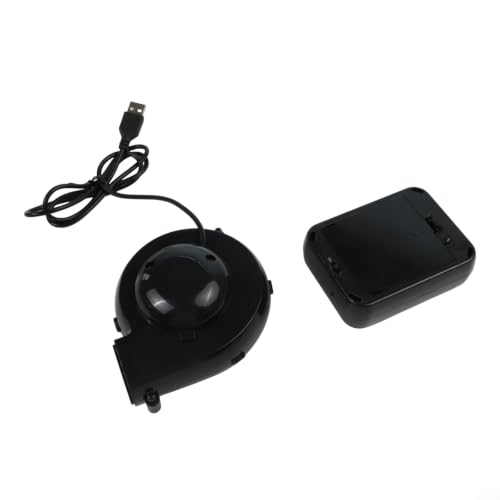 Ventilateur centrifuge 6 V - Pompe à air portable pour costumes gonflables de dessin animé - Ventilateur ABS compact sans pour fêtes et événements - Noir – vue 8