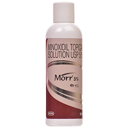 Image of Morr 5% - Bottle of 60ml Solution with Minoxidil