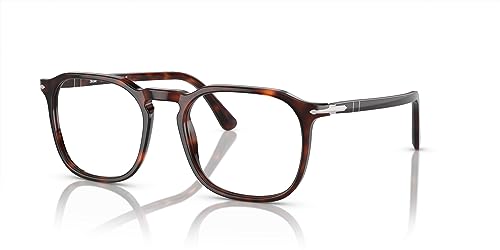 Image of Persol mens Po3337v Round Prescription Eyewear Frames