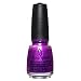 China Glaze Rebel Collection Nail Lacquer, Purple Fiction