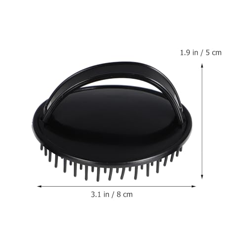 Peigne de lavage manuel pour cuir chevelu et grattoir de massage corps - 3