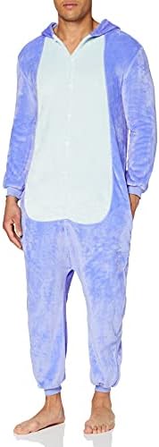 Everglamour 5055601171197 Onesie/Body Suit, Unisex-Adult, Blue, S