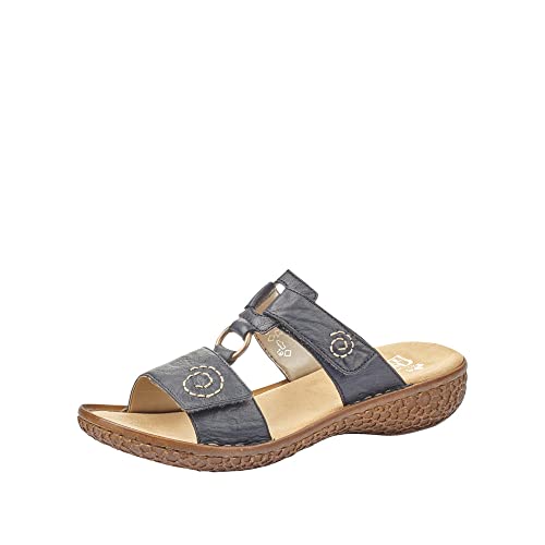 Rieker Mujer V69N2 Mules, Pacific, 38 EU