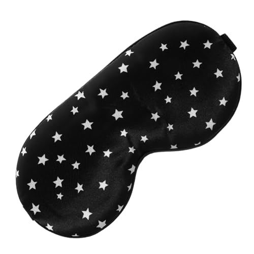 HOODANCOS X[v l y Q Ӓ Te̖  eye mask sleeping mask p̂킢AC pX[sO VN Black