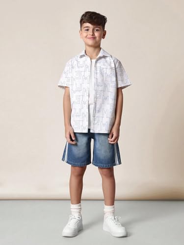 Image of Tagas Boys' Shirt |||Casual Vacation (Shirt)||Half SleeveShirt||