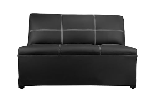 Lista de Love Seat Gris los 5 más buscados. 41 ITLUAM MUEBLES Sillón Love Lounge Tacto Piel, Diseño Retro y Minimalista, Sillon Versátil y Resistente para Oficina, Cafetería, Restaurante o Bar, Estilo Elegante y Ultra...