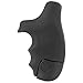 Hogue Rubber Grips (Fits: Smith & Wesson Centennial, Bodyguard), Black