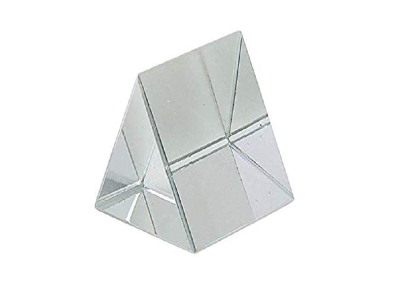 Shree Balaji Traders | Equilateral Glass Prism 50 * 50 | Science Physics | Best Glass Prism | School College Experiments Practical | Pack of 1 Pcs