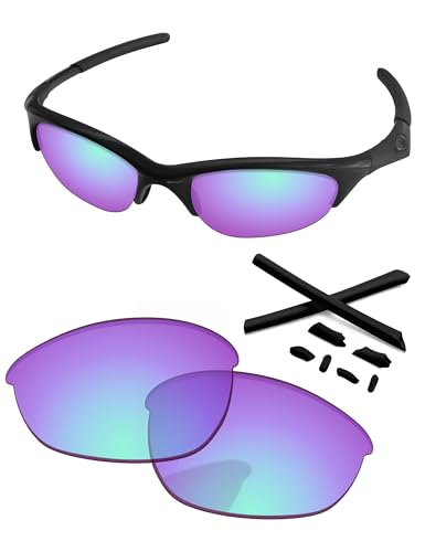Image of Replacement Lenses & Rubber Kits for Oakley Half Jacket 60mm Sunglass - Precision Fit, UV Block & Impact Resistant