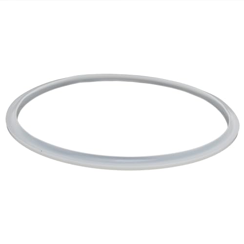 Luqeeg Pressure Cooker Sealing Ring, 1 Pcs Replacement Silicone Gasket Sealing Rings, Pressure Cooker Clear Silicone Shim Accessories for Most Home Pressure Cookers (24cm)