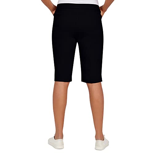 Bermuda ventre plat Alfred Dunner short confortable sans fermeture - 2