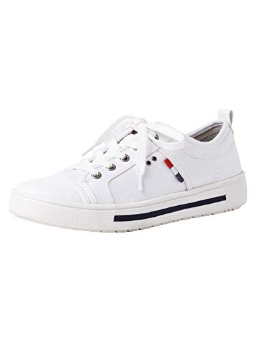 Jana Softline Damen 8-8-23664-26 100 Sneaker, Weiß, 39 EU